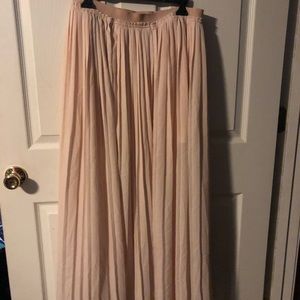 PINK CATO MAXI SKIRT!